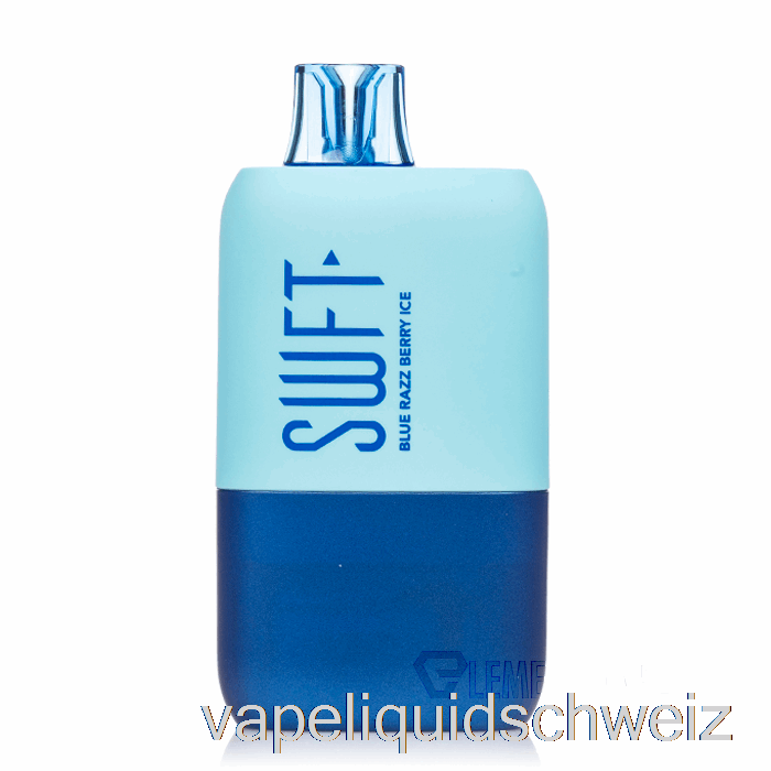 SWFT Icon 7500 Smart Display Einweg Blue Razz Berry Ice Vape Liquid E-Liquid Schweiz